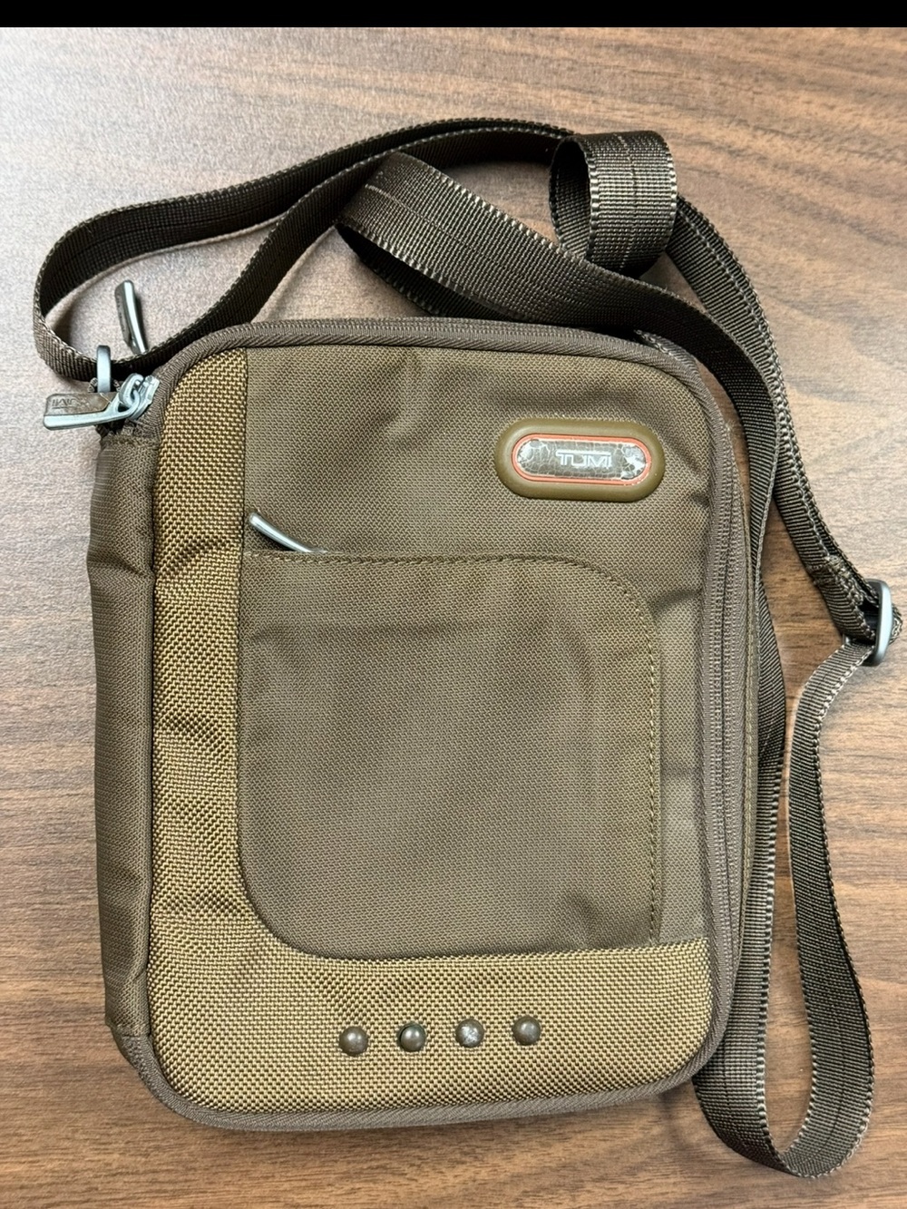 Vintage TUMI Pocket Bag w/ Shoulder Strap
